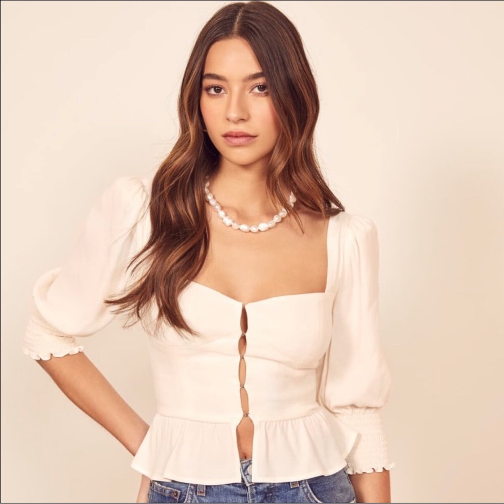 (Read info) reformation Dallas top (2)